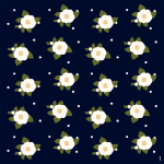 Hamamonyo suur furoshiki kamelia ja lumepall (90 cm)
