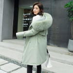 Naiste 6XL &uuml;lisuur tuulepluus Naiste Parka Fashion talvejope Fliisist pika kapuutsiga Parka Trench-mantlid 2023 6XL