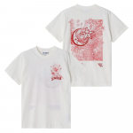 Ganni T4063 135 CeleStial Logo Prindiga Naiste S L&uuml;hikeste Varrukatega T-s&auml;rk T4063 135 (L)