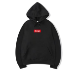 Meeste ja naiste wild br&auml;ndi kapuutsiga dressipluusid hip-hop streetwear rulatamise Harajuku dressipluusid kirjadega kampsunid S black