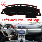 Volkswagen VW Passat B7 2011 2012 2013 2014 2015 Armatuurlaua Kate Padi Auto Vooder Anti-UV Matt P&auml;ikesekaitse Armatuurlaua Matt Vaip Armatuuri