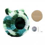 Soe linnupesa talvemaja rippuv v&otilde;rkkiige puuritarvikud pl&uuml;&uuml;sis peidukoht papagoi koolibri jaoks kaunistus linnupuurid