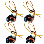 4 x Fuel Injector Connector Fits Amigo Rodeo , Rodeo Sport 1998-2003