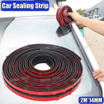 2m Car Windscreen Roof Rubber Seal Strips Noise ulation Sticker Waterproof
