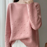 Kampsun naistele Talvine Puuvillane Paksenenud Pullover Soe Kootud Veniv Pikkade Varrukatega &Uuml;le&otilde;mblus Kampsun Kampsuni Topid XXXL lilla