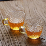 Klaasist teekann Puer k&ouml;&ouml;gitarvikud Tee teekannud Tulekindel klaaskann Infusiooniga teekann Gaiwan Jaapani teekann