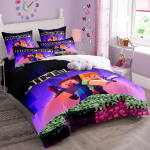 3D HD Avengers Minu Maailm Koletis Tapeet Digitaalne Tr&uuml;kk Voodipesukomplekt Tekikott Tekk Voodi Poistele T&uuml;drukutele Kingitus 100x135cm-2pcs white