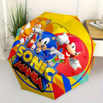 Sonic Mania ametlik kleebisepakett Vihmavari, Kaasaskantav 3-kordne kompaktne vihmavari meestele ja naistele, S43
