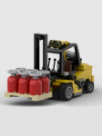Uus 109 tk MOC-57739 Linnaehitus Modulaarne T&ouml;&ouml;stuslik Kahvelt&otilde;stuk Mudel DIY Loo- ja Lastele M&auml;nguasi Kingitus Ehitusklotsid PDF Guide by Email