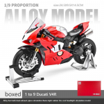 1:9 Ducati Panigale V4R K&otilde;rge j&otilde;udlusega Superbike Sulamist Metall Valatud Mudel Mootorratas K&otilde;rge Simulatsioon Koguja Laste M&auml;nguasi