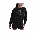 Nike COURT HERITAGE Phoenix Fliisist &Uuml;lem&otilde;&otilde;duline Huppar Naistele HJ8989-010 EU L must
