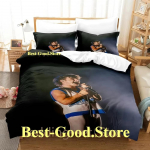 Benson Boone Voodipesukomplekt &Uuml;heinimese Twin T&auml;iskasvanu Queen King Suurusega Voodikomplekt T&auml;iskasvanu Laste Magamistuba Tekikoti Komplektid 3D Prinditud Anime Voodilina Komplekt EU Single(135*200cm)3pcs