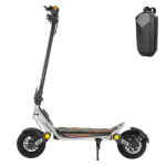 Kukirin A1 Off-Road E-Scooter 950W(Peak), 48V 13Ah, 45km/h+Dual Shock Absorption+Dual Disc Brakes+IPX4 Waterproof AI+Bag (Split Up) valge