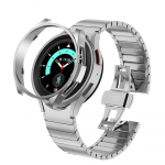 Roostevabast terasest rihm PC-&uuml;mbris Samsung Galaxy Watch 7 6 44mm 40mm jaoks Meeste metallrihm Samsung Galaxy Watch 6 Classic 47mm 43mm jaoks for Galaxy 7 44mm
