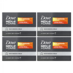 Dove, Men + Care, Skin Defense, 3-&uuml;hes K&auml;te + Keha + Habemeajamisklots, 4 klotsi, 106 g (3,75 untsi) iga