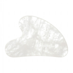 Clean Skin Club, Gua-Sha nikerdatud kivi, valge kvarts, 1 tk