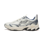 Li Ning Cushioning Abrasion Resistant Breathable Low top Running Shoes Men's Ivory ARXW023-1 41