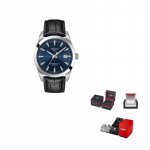 TISSOT Windy kollektsioon Automaatne mehaaniline liikumine 100m veekindlus Meeste k&auml;ekell Sinine sihverplaat T127.407.16.041.01 Regular Watch Box