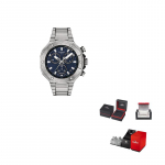 TISSOT Spordikollektsioon Kvartsliikumine 100m Veekindlus Meeste Kell Kell 45mm Sinine sihverplaat T141.417.11.041.00 Regular Watch Box