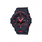 CASIO Meeste vedelkristall/analoog kahekordse n&auml;idikuga seeria 57,5 mm must k&auml;ekell GA-700BNR-1APR GA-700BNR-1APR Regular Watch Box
