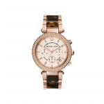 Michael Kors Parker Kilpkonna Atsetaadist K&auml;ekell MK5538 pruun