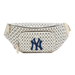 MLB Monogrammi Seeria Vintage Lilleline Tr&uuml;kis NY Yankees Pol&uuml;ester Risti-keha V&ouml;&ouml;kotid Unisex kotid Ivoir 3AHSM051N Ivory White