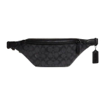 Coach Charter 32 Klassikaline Monogramm T&otilde;mblukuga Reguleeritav &Otilde;larihm L&otilde;uend Ja Nahk Crossbody Rindkere V&ouml;&ouml;koht Kott Suured Meeste kotid Must C7700-CHR Basic Set (Bag+Dust Bag)
