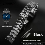 22mm 24mm Kaardus Otsaga T&auml;is Roostevabast Terasest Kellakett Panerai Rihma jaoks PAM01441 PAM01316 PA111metallist Kellarihm Meestele K&auml;ev&otilde;ru 22mm