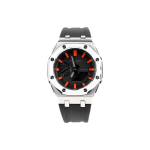 CASIO Unisex Vedelkristall, Analoogne Kahekordse N&auml;idikuga Seeria 44mm Must Kell GA-2100-1A1(Vaata1--) Regular Box black