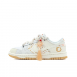 Nike Dunk Soodne Draakon Toob &Otilde;itsengu, Merevaigukollane Nahk Libisemiskindel Polsterdus Kulumiskindel Madal L&otilde;ige FJ5475-100(Team189-) 38.5