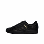 Adidas Originals SUPERSTAR Kulumiskindlad Ja Kerged Madalad Tallaosa Skateboardi Jalan&otilde;ud Unisex Must L&auml;ikiva Kivist EG4959(Team133-) 35⅔