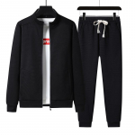 Mantel Oversized Meeste kardigan Sports Casual komplekt Kaheosalised p&uuml;ksid L
