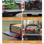 Pikapi veoauto voodi tagaluugi v&otilde;rk UV-kaitsev&otilde;rk veoautode pagasiruumi jaoks. Tagaluugi ilmastikukindel lastiv&otilde;rk karabiinikonksudega CHINA