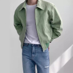 Kevad S&uuml;gis Meeste Vabaaja &Uuml;hev&auml;rvilised L&uuml;hikesed Jakid Retro Rev&auml;&auml;riga T&otilde;mblukuga Taskuga Tuulejoped Luksuslik &Uuml;ler&otilde;ivas Streetwear V&auml;ike Rev&auml;&auml;riga Meeste Jakk XXXXL heleroheline v&auml;rv