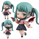 10cm #2239 Hatsune Miku Anime Kuju Kawaii Vampiir Hatsune Miku Tegevuskuju Toakujundus PVC Kogumismudel M&auml;nguasjad blue