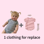 50cm Reborn t&uuml;drukust beebi pehme silikoonist elutruu nukk vasts&uuml;ndinud beebinukk kingitus baby+1 dress