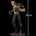 JoJos Anime figuur Joseph Joestar Tegevusfiguur m&auml;nguasjad Joseph Joestar figuur Eemaldatav mudel kollektsiooninukk poistele J&otilde;ulukingitus 30CM black