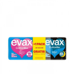 H&uuml;gieenisidemed EVAX COTTONLIKE pakend tavaliste tiibadega p&auml;evaseks kasutamiseks 32 tk + &ouml;&ouml;side tiibadega 11 tk
