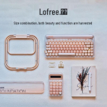 LOFREE EH121 Mitmerežiimiline Mehaaniline Kalkulaatori Klaviatuur