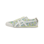 ONITSUKA TIGER Mexico 66 Nahast Retro V&auml;rske Mitmek&uuml;lgne Vabaaja Jalan&otilde;ud Unisex tossud Roheline 1183C564-300 37.5 white