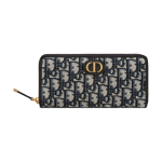 Dior 30 Montaigne Oblique Jacquard Prindiga Pikk Nahast Rahakott T&otilde;mblukuga Naiste rahakott Sinine S2094UTZQ-M928 Box(Basic Set+Box)