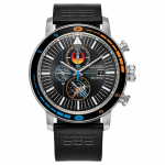 CITIZEN x Star Wars Eco-Drive Seeria 100 Meetrit Veekindel P&auml;ikesek&auml;iguline Kvarts Nahkrihm 44mm Meeste K&auml;ekell Must T&auml;hik CA0870-43W must