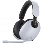 Sony INZONE H7 juhtmevaba m&auml;ngumikrofoni helikvaliteedi parandamiseks tarkvarauuendus saadaval Bluetooth Ruumiheli Madal latentsus Mugav valge