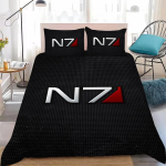M-Mass Effect N-N7 Tekikott Komplekt Kodu Stiilis Voodipesu Pehme Pesu Puuvillane Voodi 3 Osaline Komplekt &Uuml;li&otilde;pilaste &Uuml;hiselamu Kingitus AU Single(140x210cm)