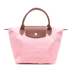 Longchamp Le Pliage Original Kuldnupuga Tr&uuml;kitud Logoga Kangast Ostukott V&auml;ike Naiste kandekotid Puuvillakomm L1621089P92 Basic Set (Bag) white