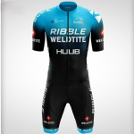 Piiri&uuml;lene uus &uuml;hesosaline rattas&otilde;idukost&uuml;&uuml;m triatlon HUUB suvine meeste ja naiste rattas&otilde;idukost&uuml;&uuml;m hingav elastne lycra XS kollane