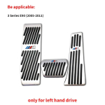 BADE9 Uus jalatugi K&uuml;tusepidur Gaasipedaali Katted BMW 3 5 seeriale E39 E46 E87 E90 E91 F10 F30 F20 F25 F01 X5 X3 M4 Auto Tarvikud