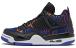 Jordan 4 Retro Black Rush Violet GS BQ9043-005 36