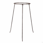 Suurkoti alus, Tugev p&otilde;randal seisev s&ouml;&ouml;dahoidja, Eemaldatav metallist ja riidest aiaprahi hoidja average (approx. 30cm diameter gray