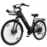 Elektriline jalgratas Pixar C1 Pro 250W mootoriga 27,5 rehviga Linna commuter elektriline jalgratas 36V 18Ah H&uuml;draulilised pidurid 7-k&auml;iguline LCD-ekraan Tippkiirus 25 km/h must